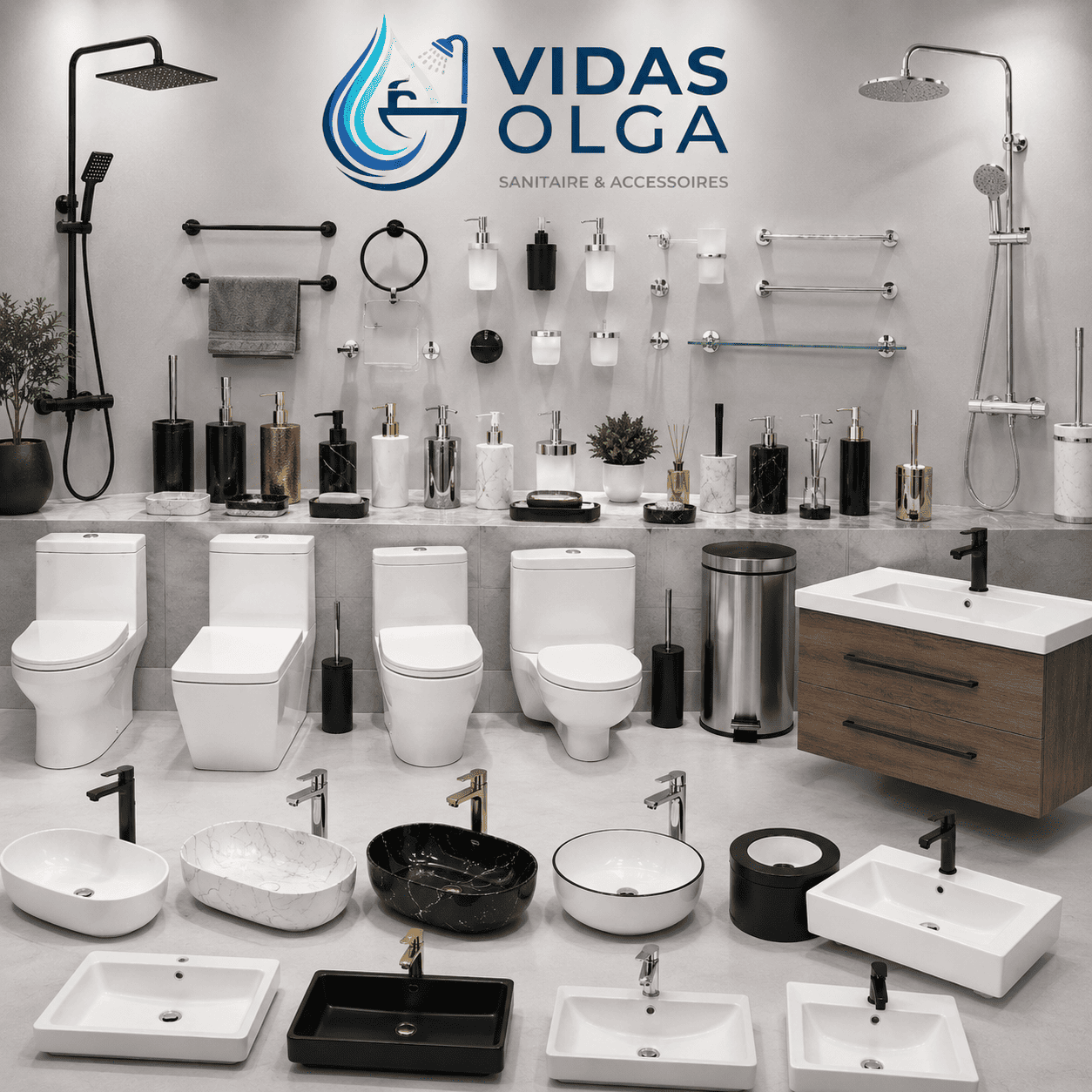 Produits et Logo VIDAS OLGA
