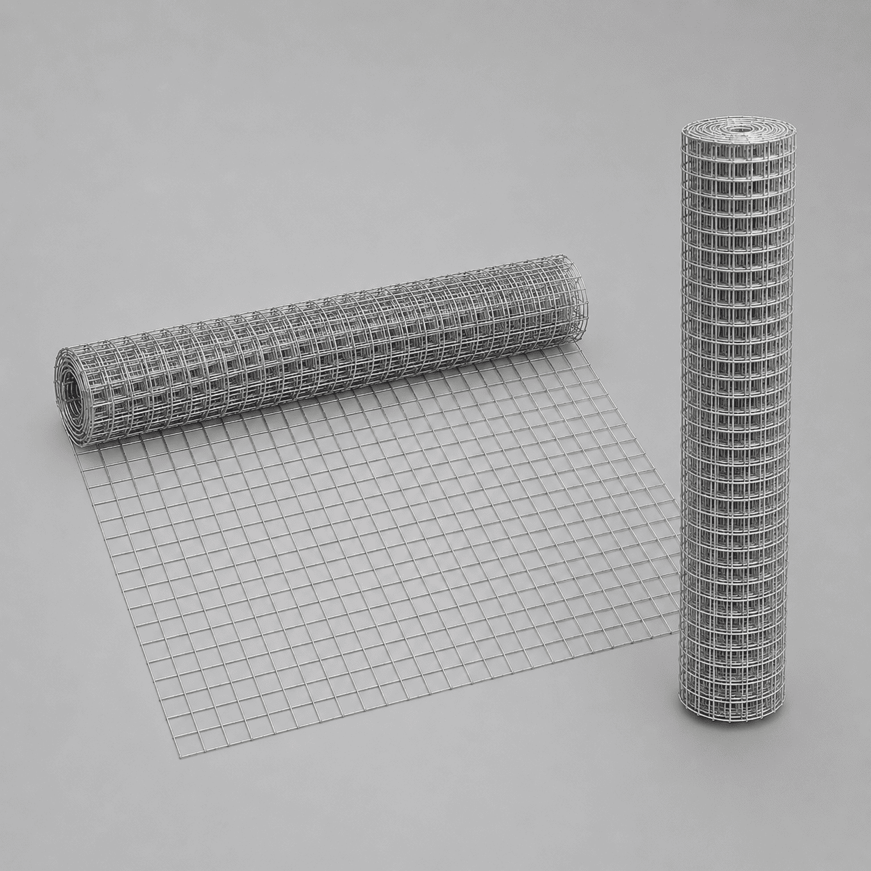 Grillage galvanisé maille carrée