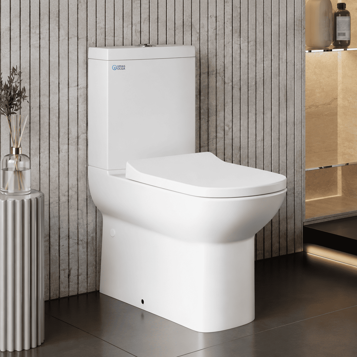 WC à poser Blanc